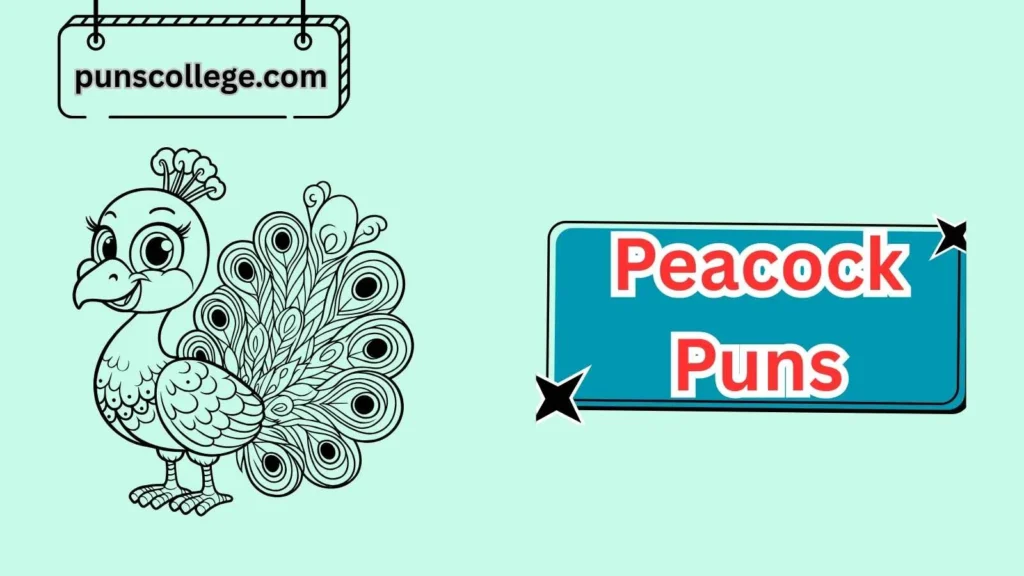 Funny Peacock Puns