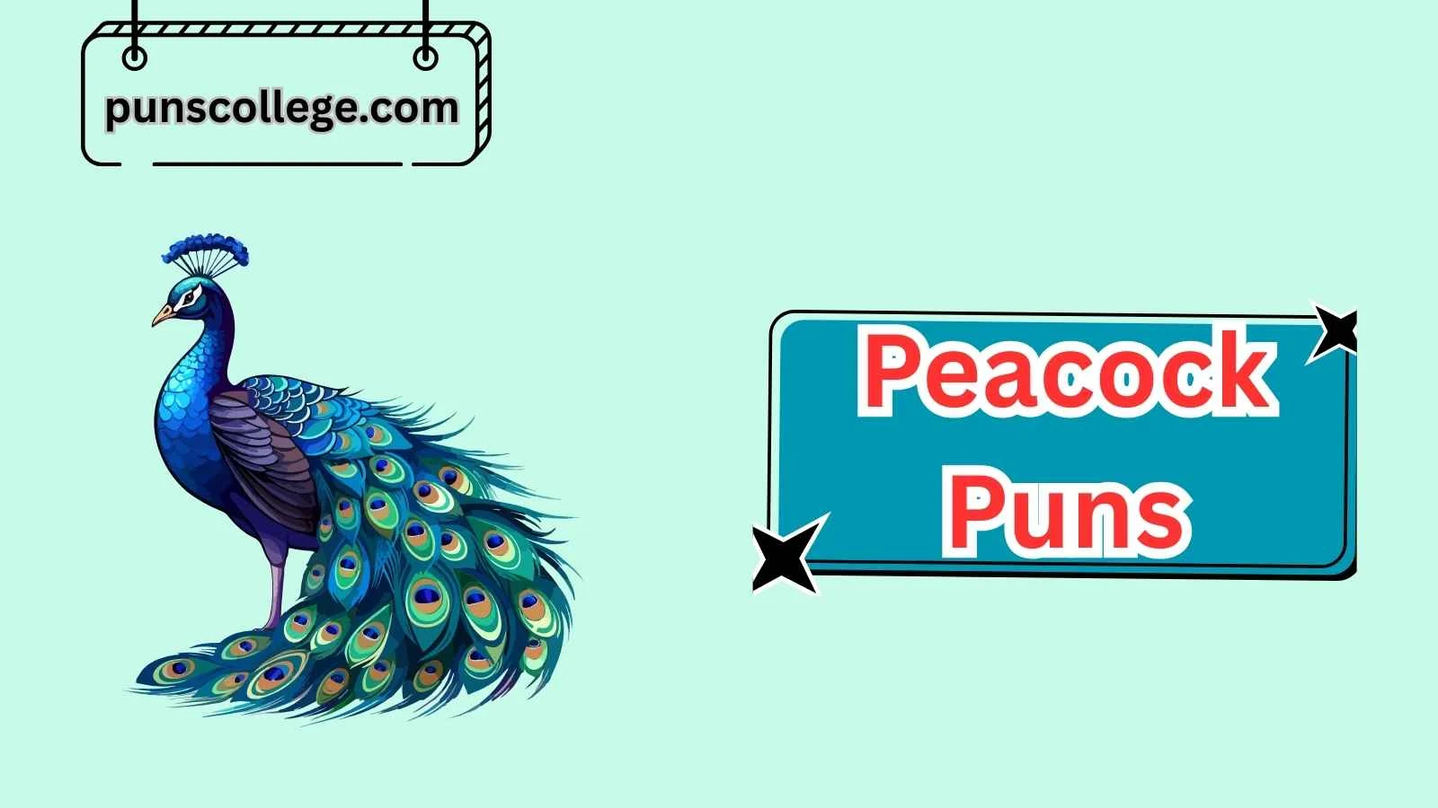 Peacock Puns