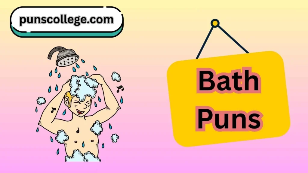 Bath puns captions