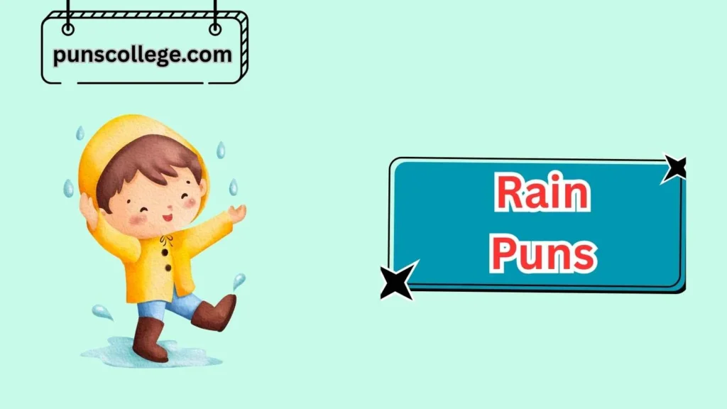 Cute Rain Puns
