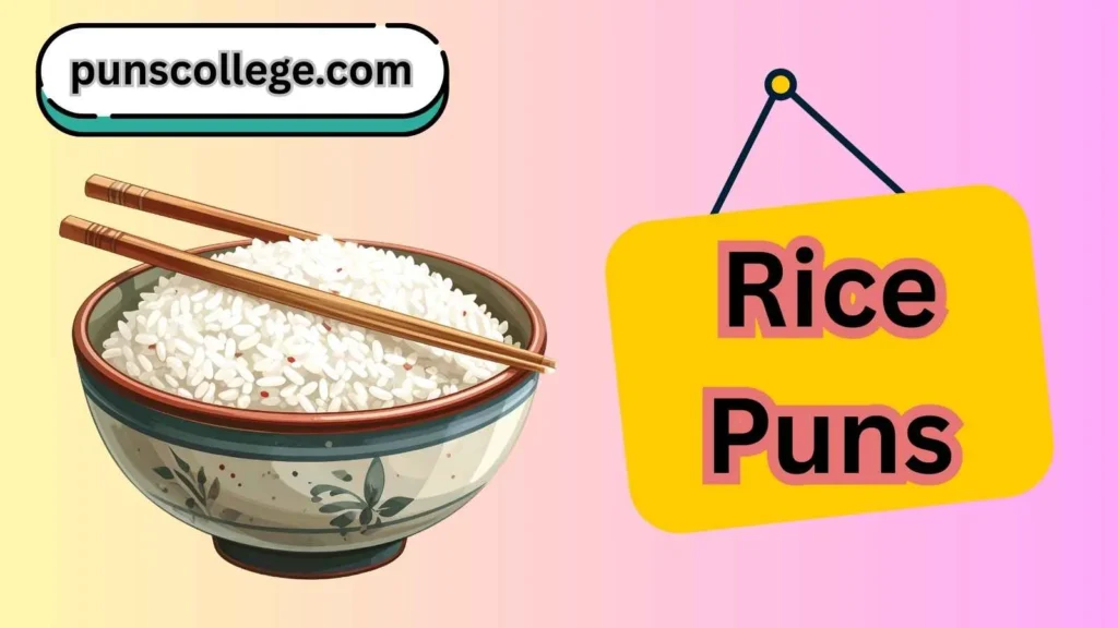 Cute rice puns