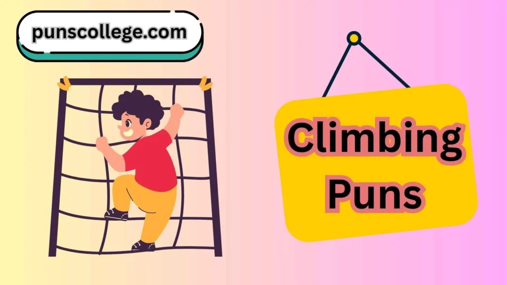 Funny climbing puns