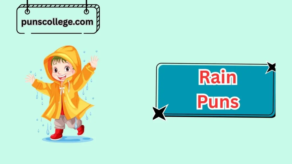 Funny Rain Puns