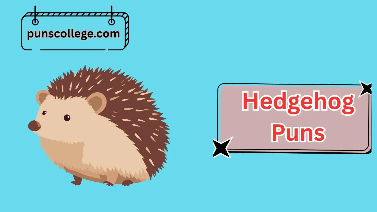 Hedgehog Puns