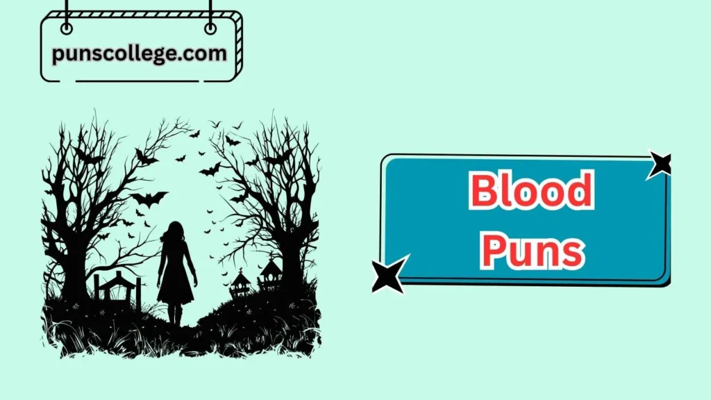 Horror Movie Blood Puns