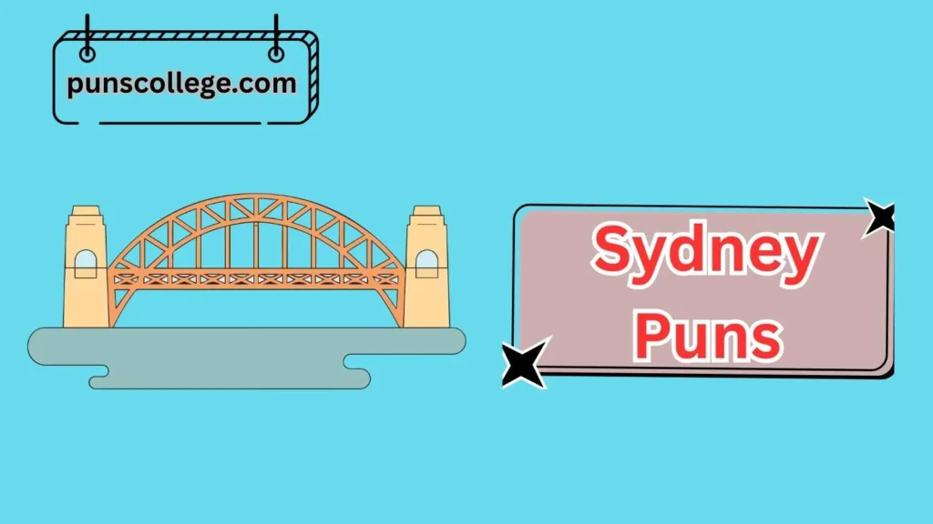 Iconic Sydney Landmarks Puns
