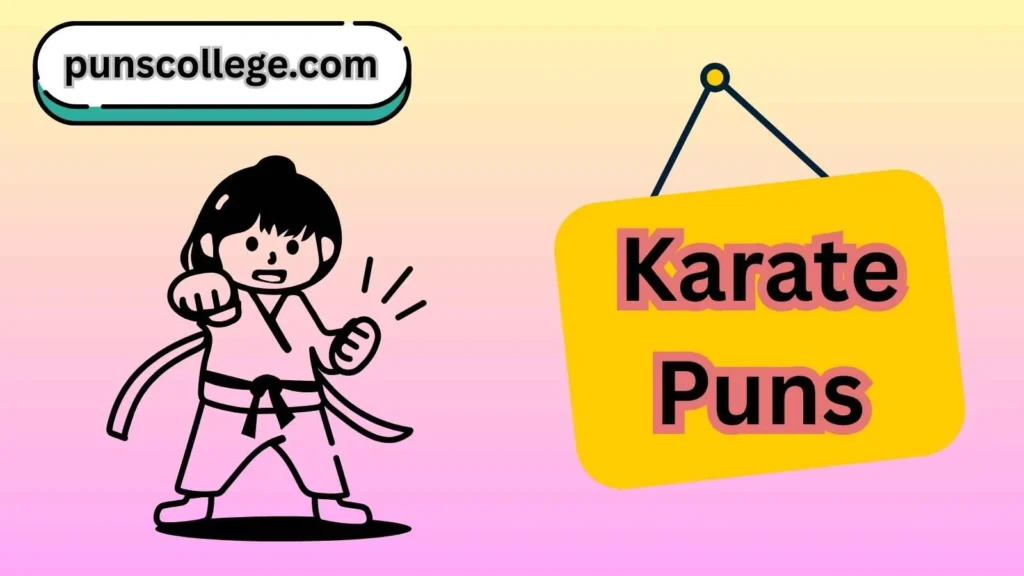 Karate puns captions