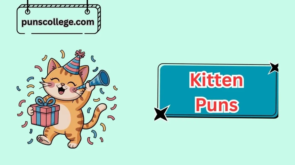 Kitten Birthday Puns