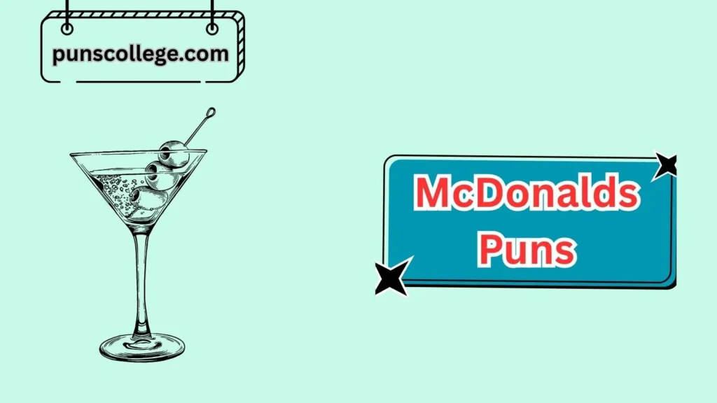 McDonald’s Drink Puns