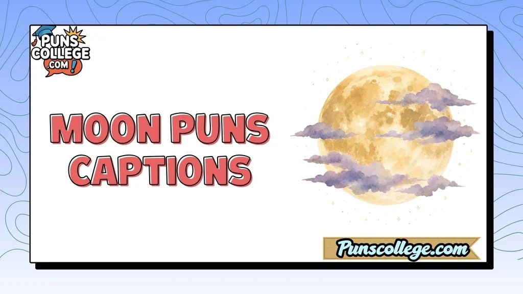 Moon Puns Captions