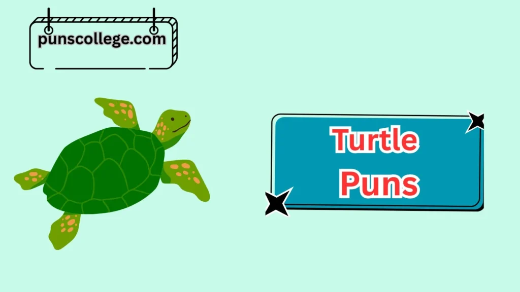 Ocean-Themed Turtle Puns