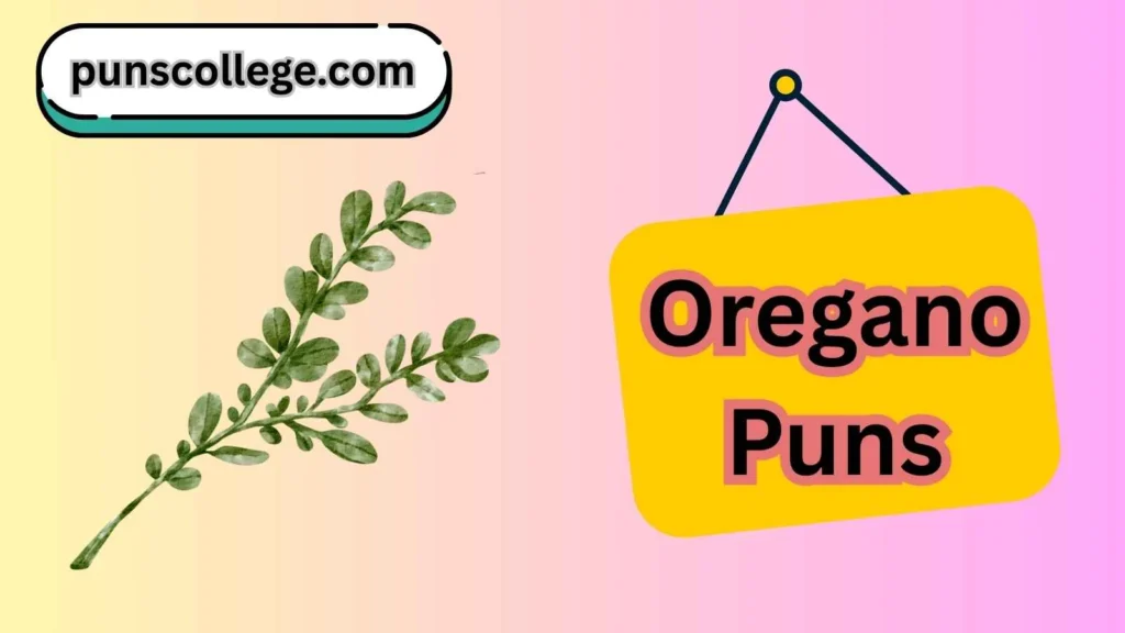 Oregano puns in English