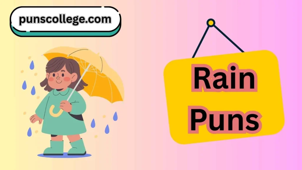 Rain puns captions