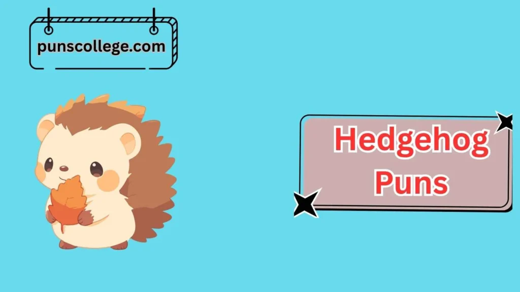 Romantic Hedgehog Puns