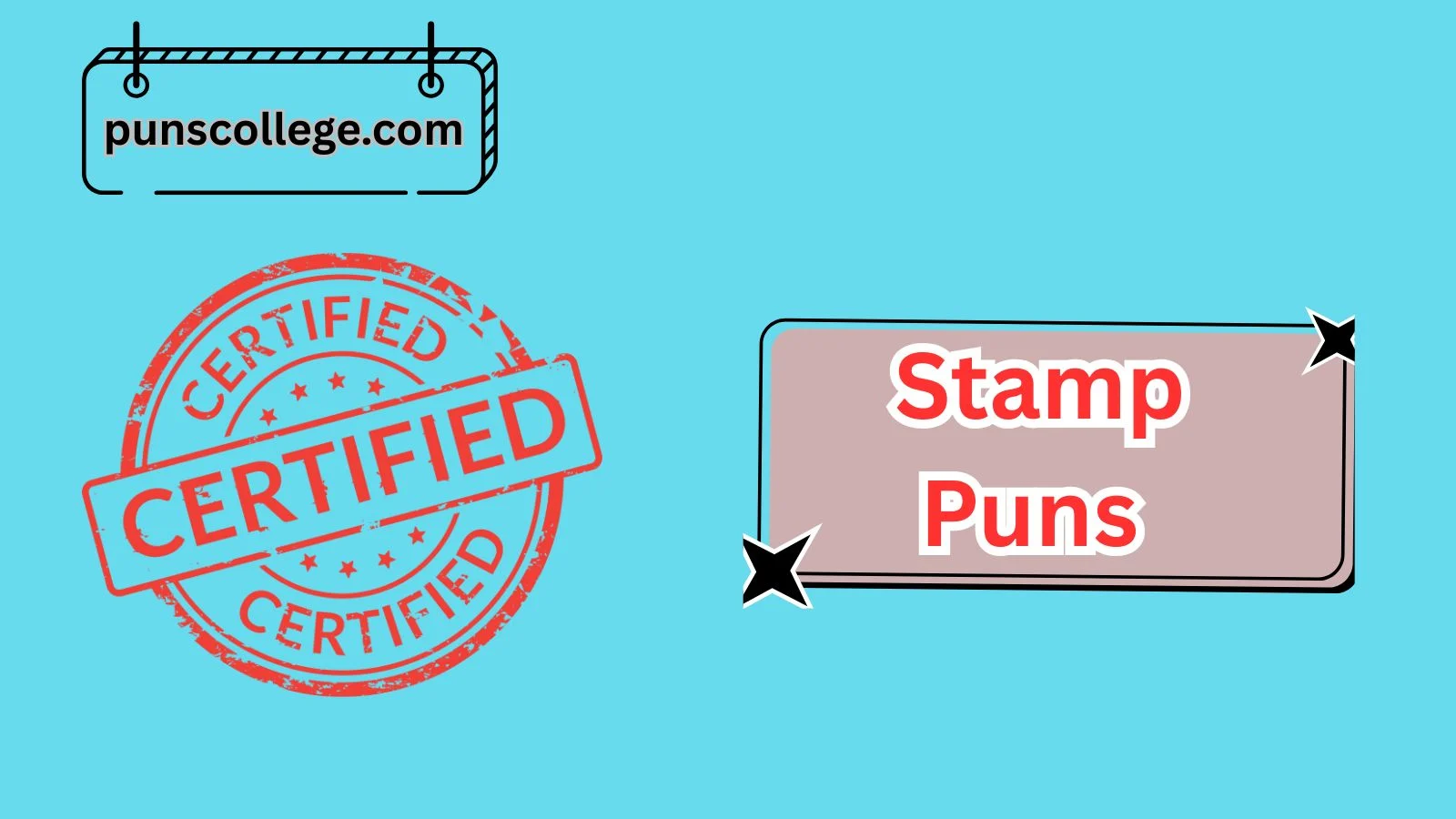 Stamp Puns