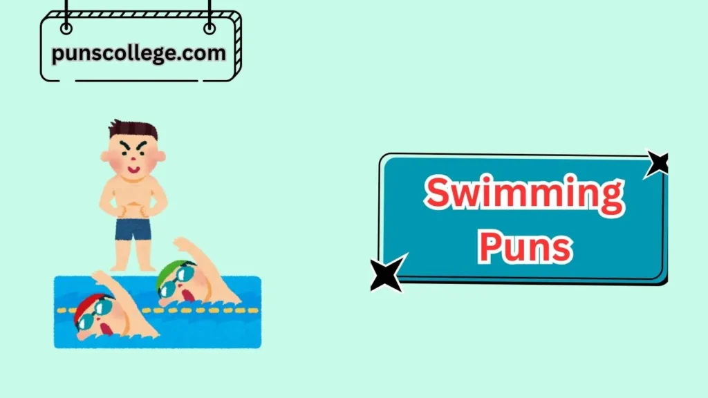 Swim Team and Competition Puns