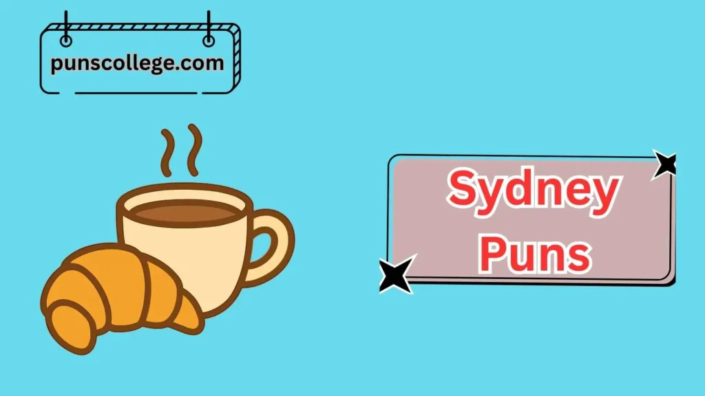 Sydney Food and Coffee Puns