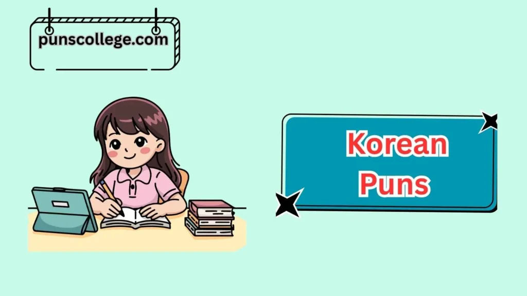 Work and Study Korean Puns