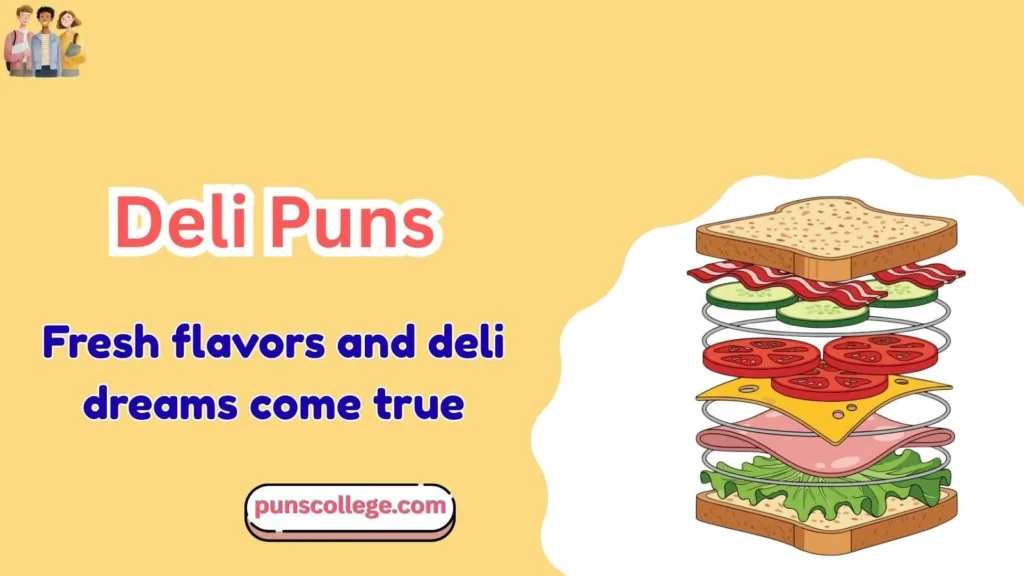Deli Puns Captions