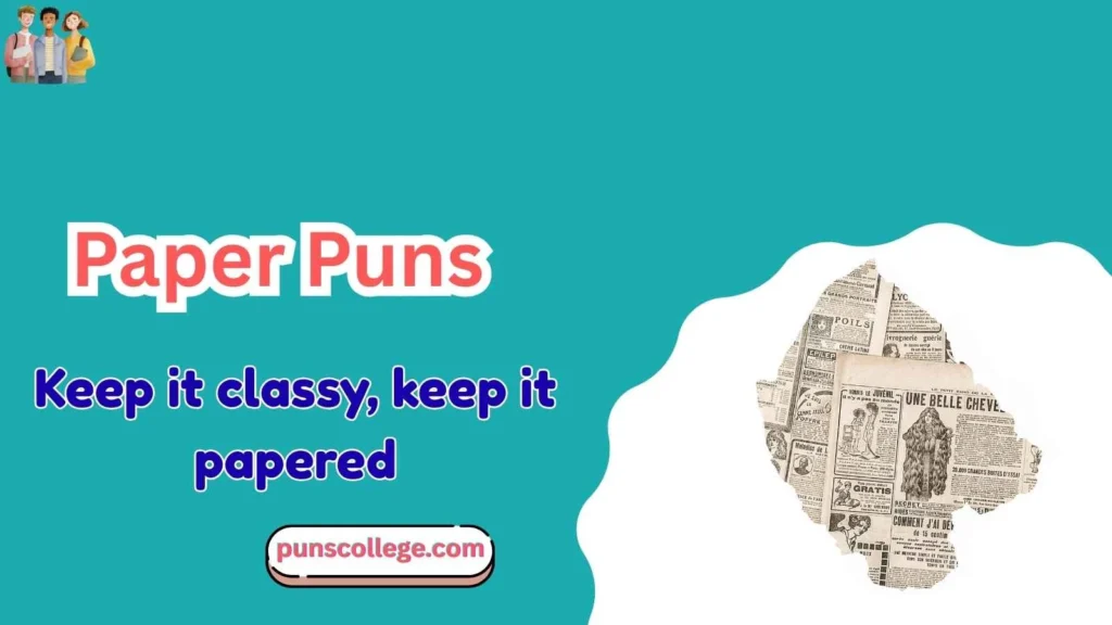 Paper Puns For Adults