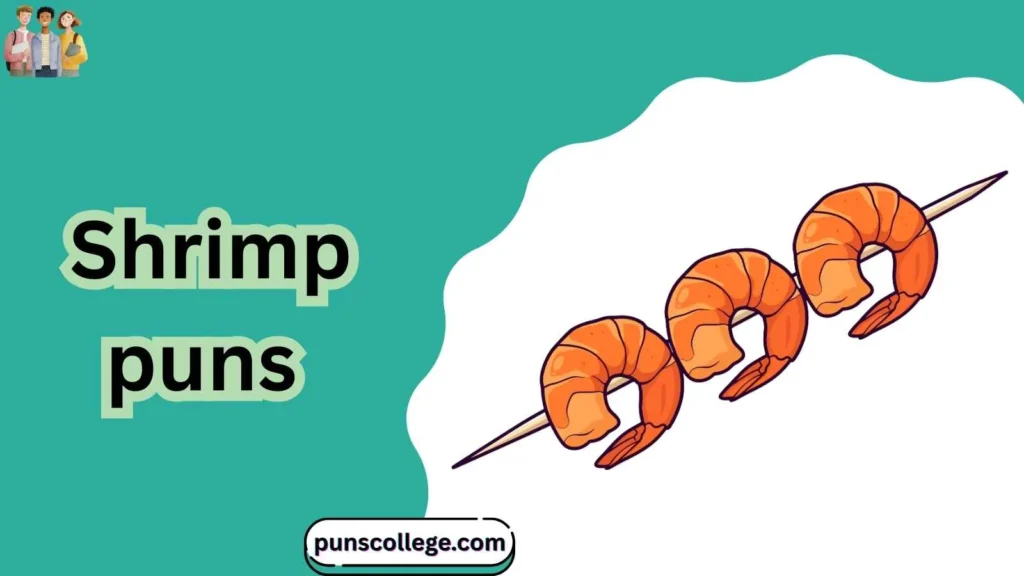 Shrimp puns captions