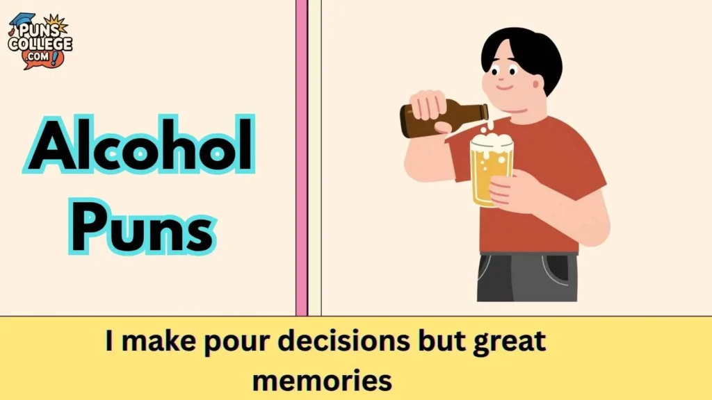 Alcohol Puns One Liners