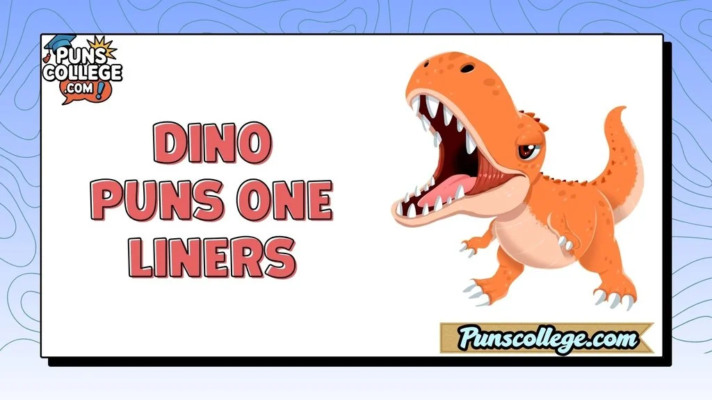 Dino Puns One Liners