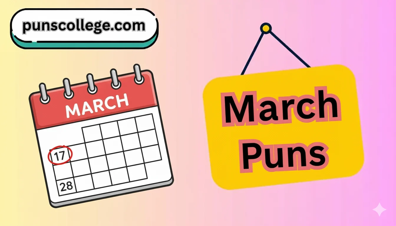 march puns
