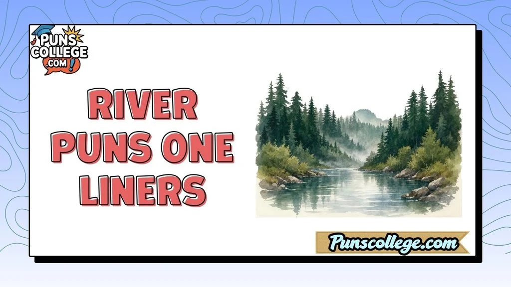 River Puns One Liners