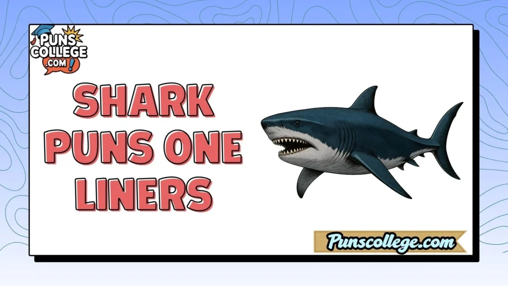 Shark Puns One Liners