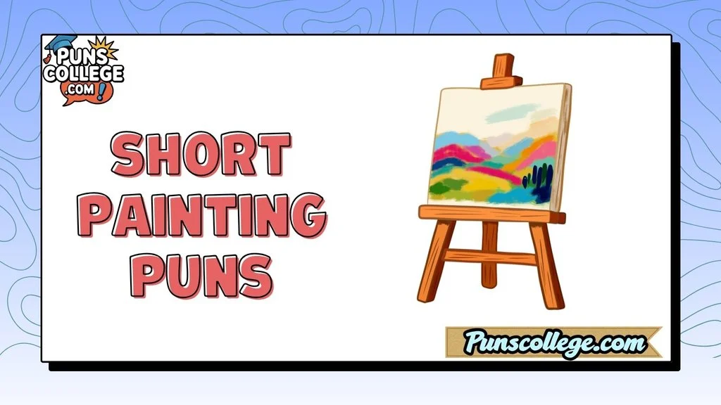 Short Painting Puns