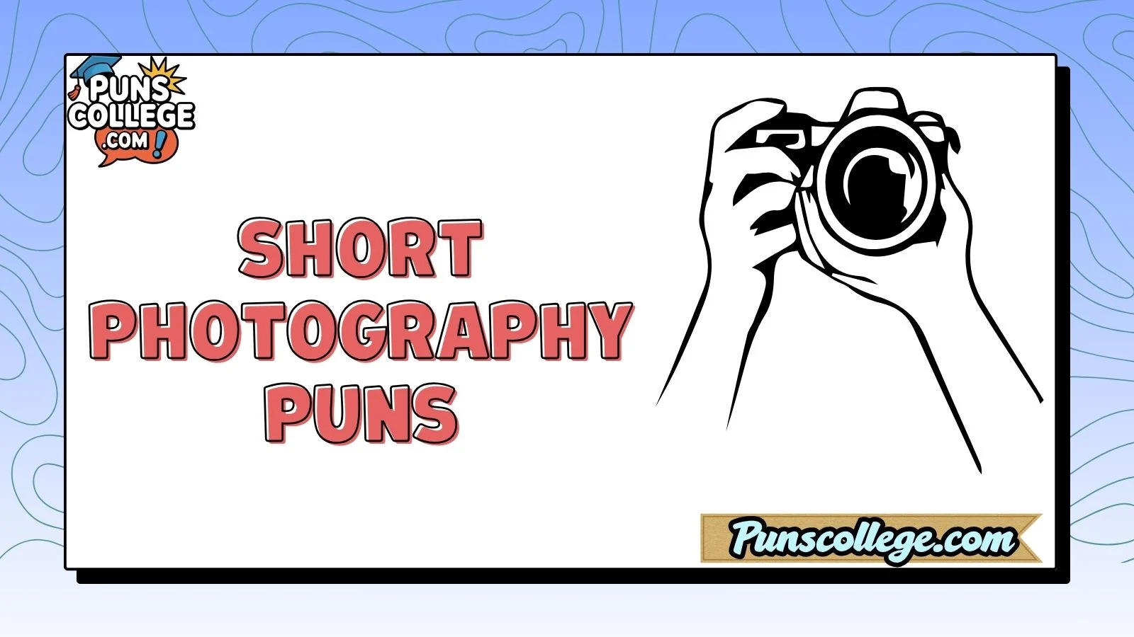 Short Photography Puns