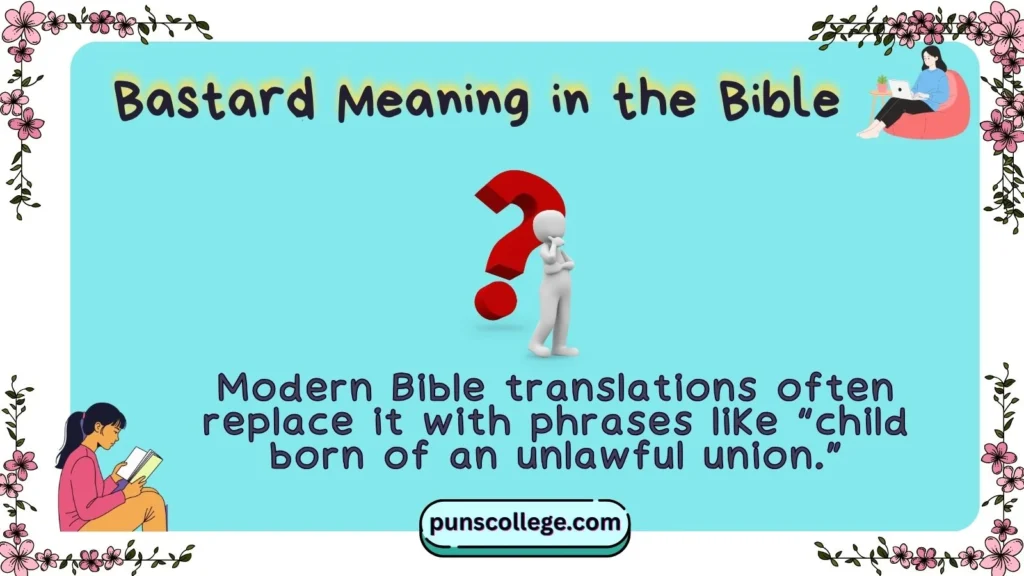 Bastard Meaning in the Bible