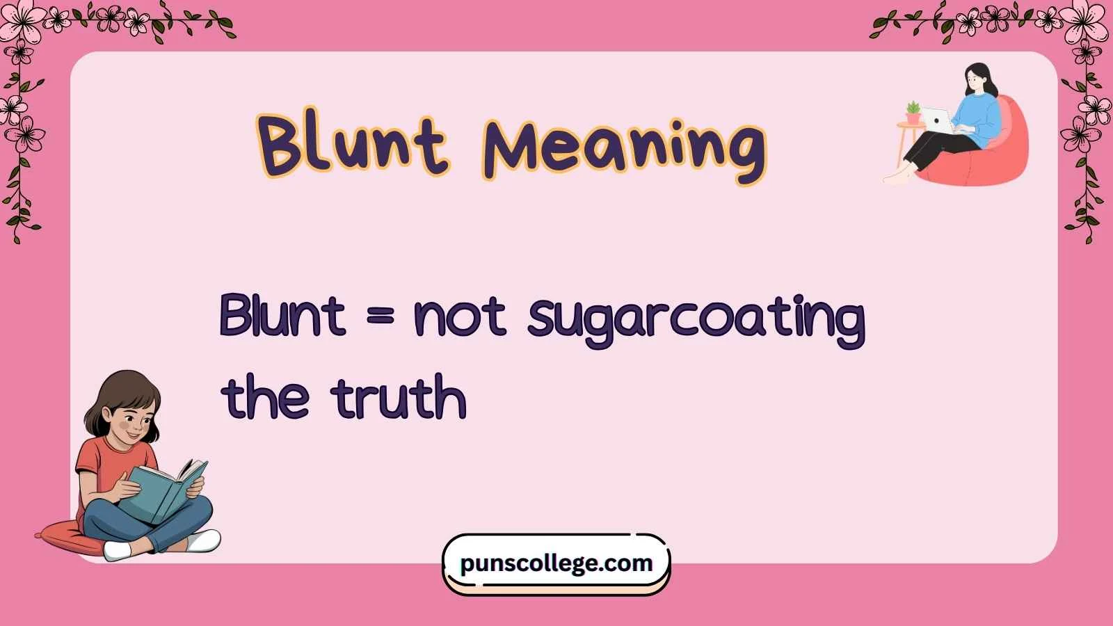 Blunt Meaning