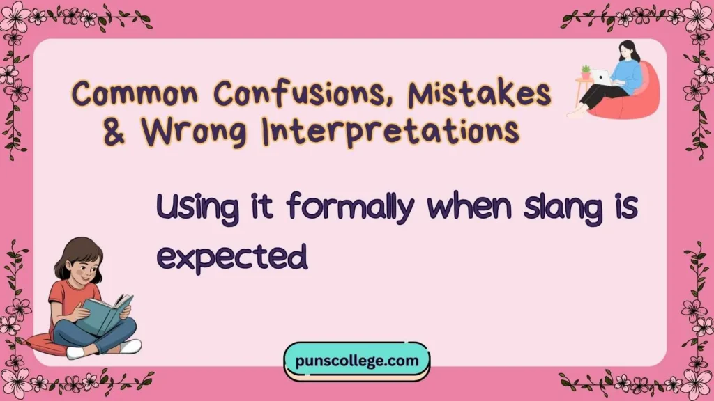 Common Confusions, Mistakes & Wrong Interpretations