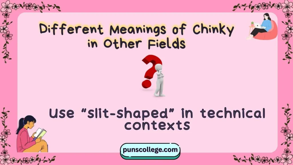 Different Meanings of Chinky in Other Fields