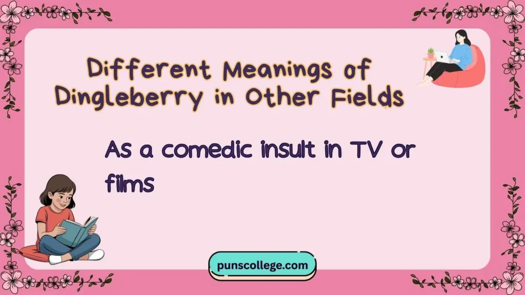 Different Meanings of Dingleberry in Other Fields