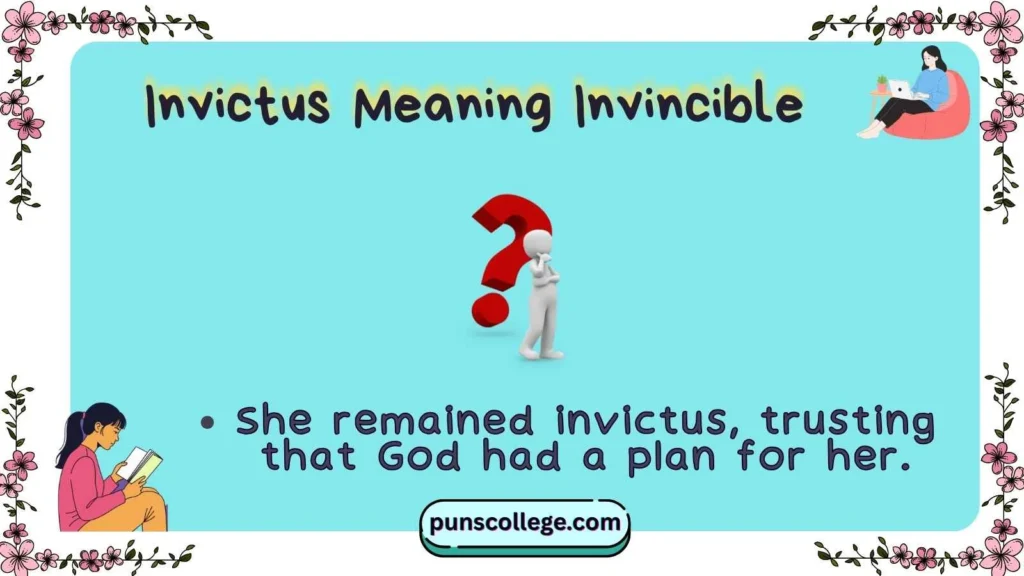 Invictus Meaning Invincible