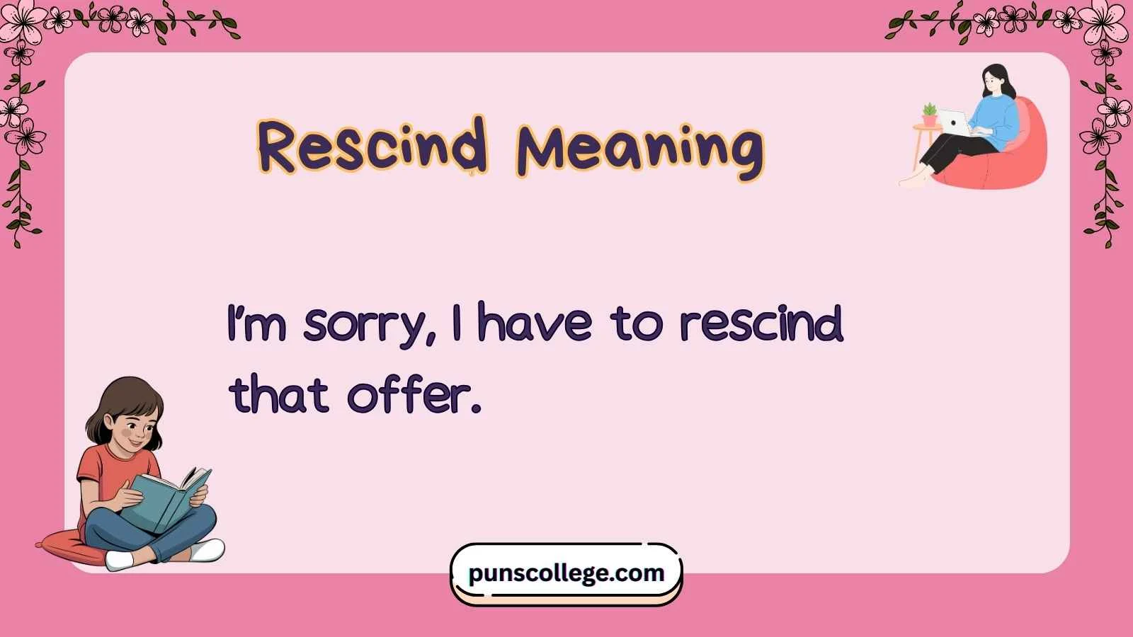 Rescind Meaning