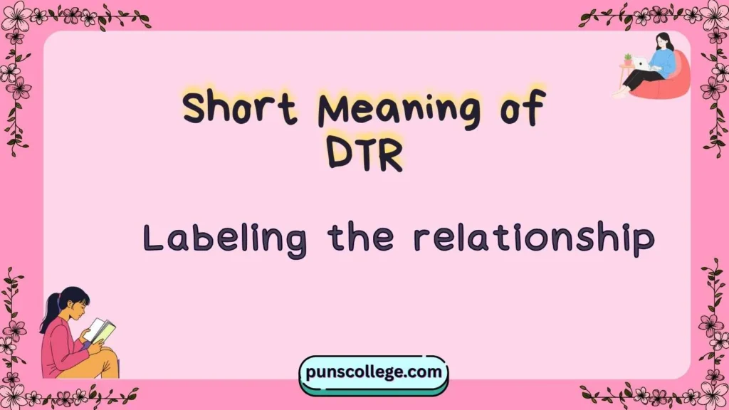 Short Meaning of DTR