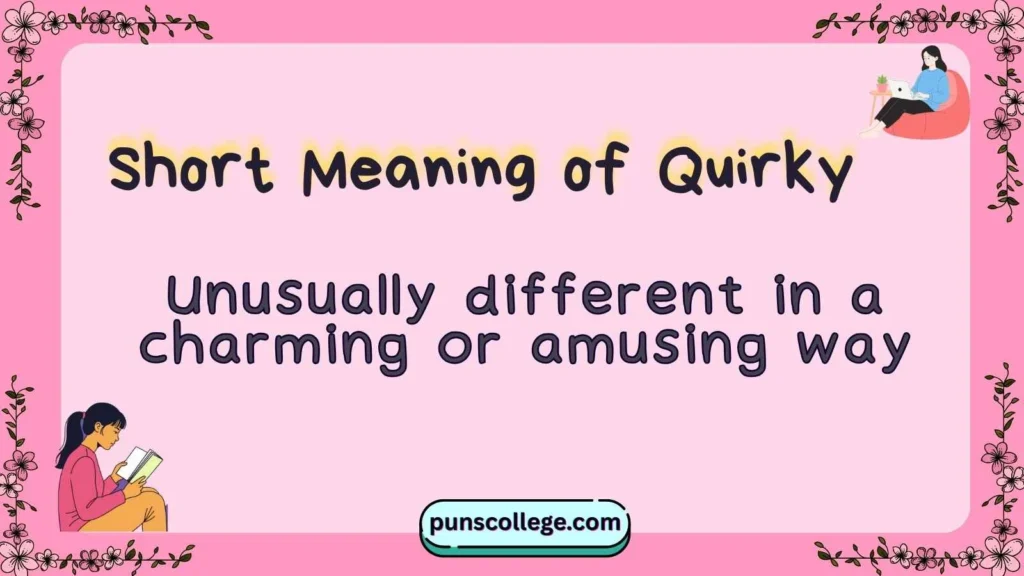 Short Meaning of Quirky