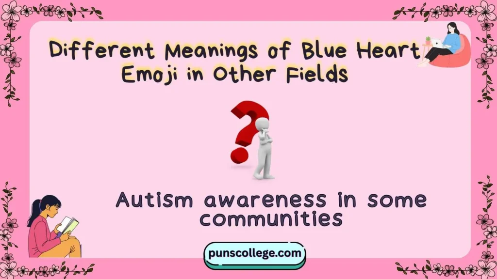 Different Meanings of Blue Heart Emoji in Other Fields