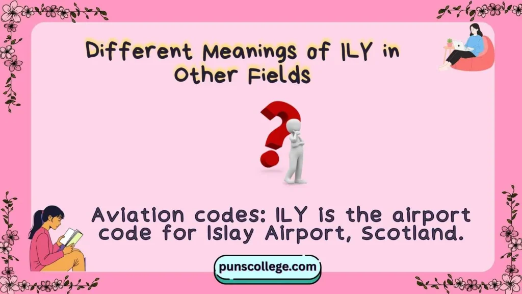 Different Meanings of ILY in Other Fields