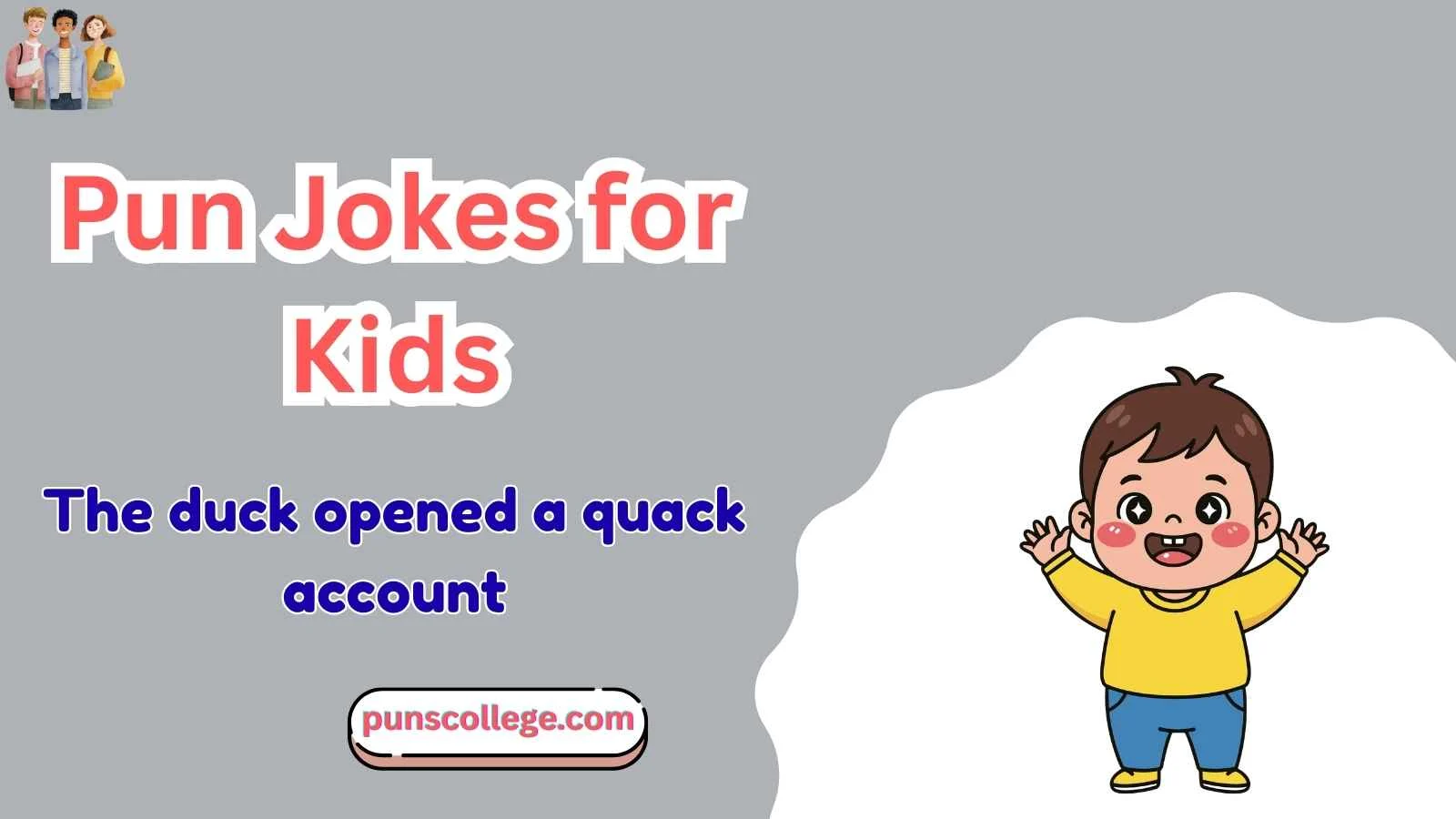 Pun Jokes for Kids