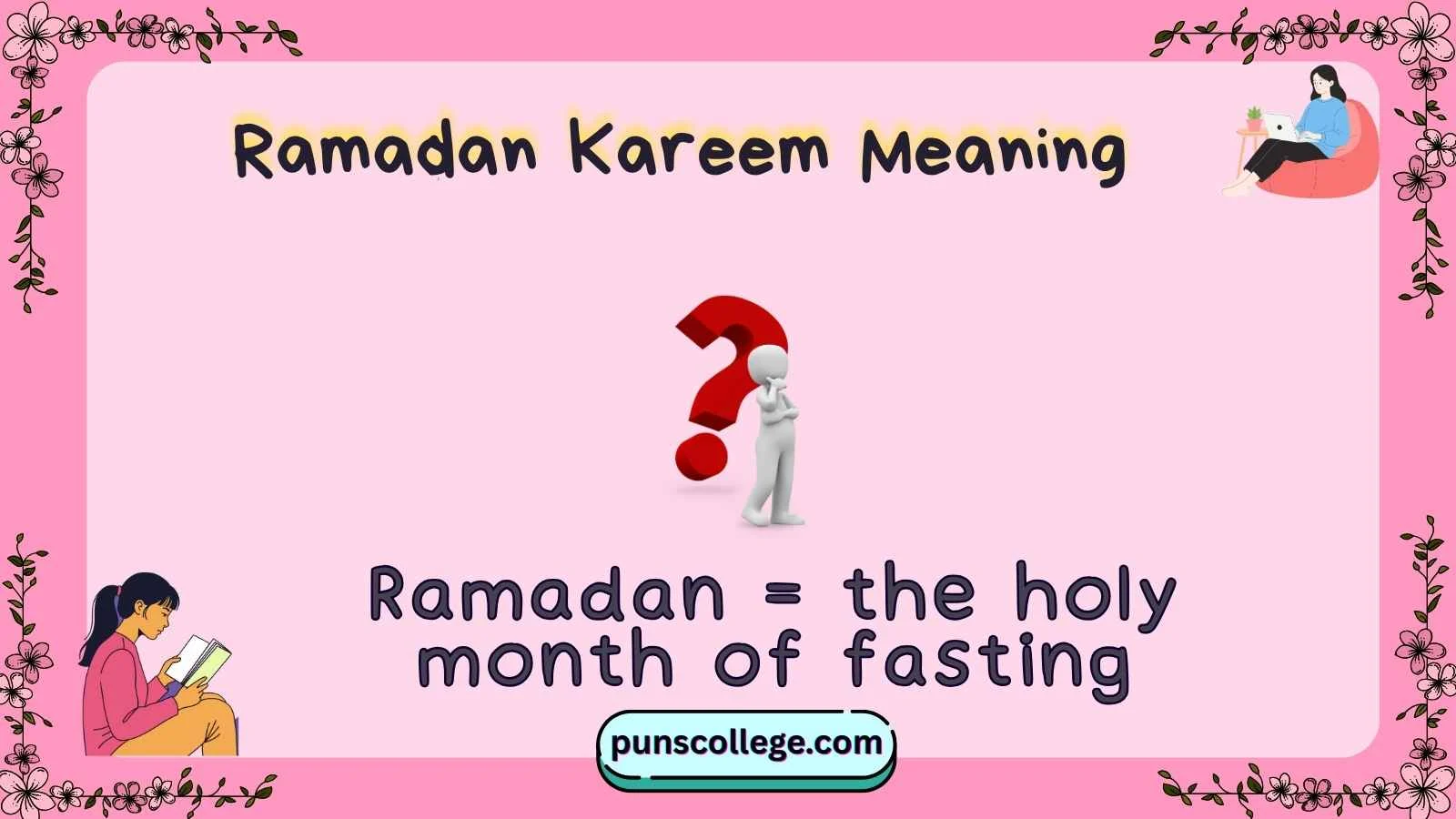 Ramadan Kareem Meaning