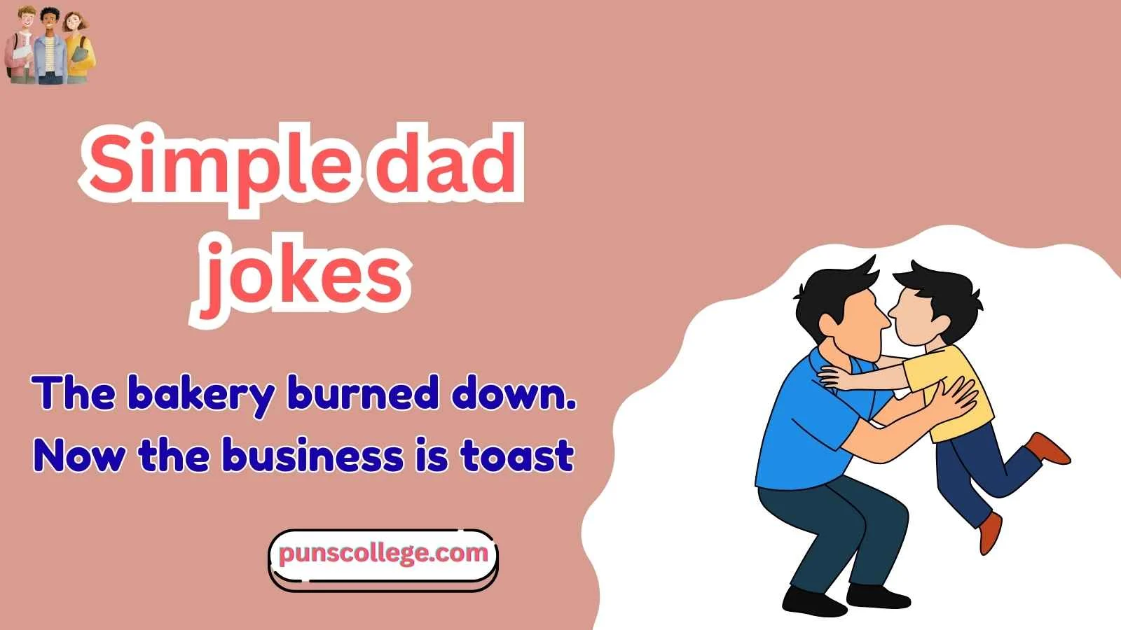 Simple dad jokes